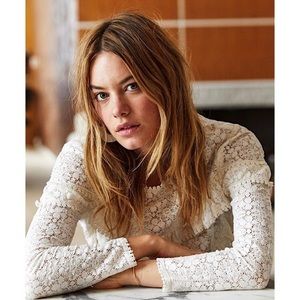 Sezane Ninon Lace Blouse